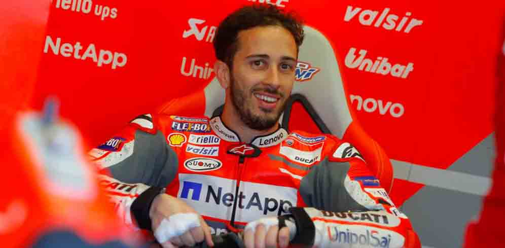 Tekan Grip Depan, Dovizioso Crash